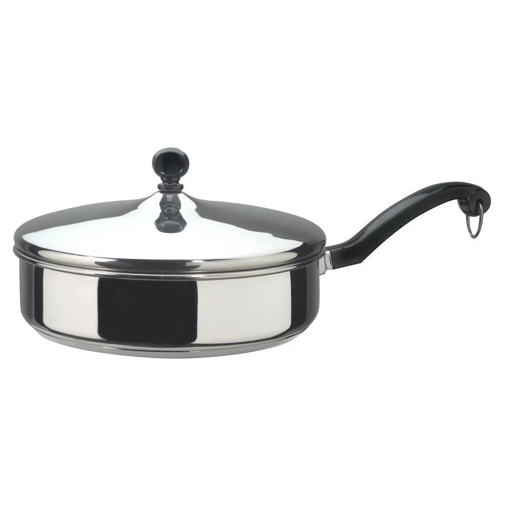 2.75 Quart Stainless Steel Saute Pan with Lid O9915