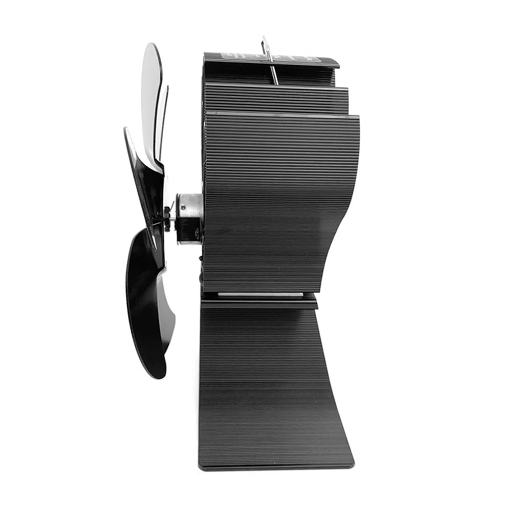 Wood Stove Fan 6 Blades Heat Powered A9312