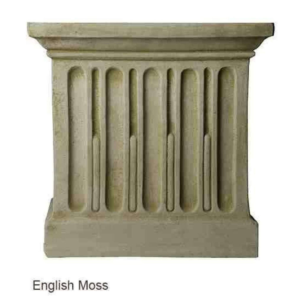 Aged Limestone Standing Lotus Buddha R704