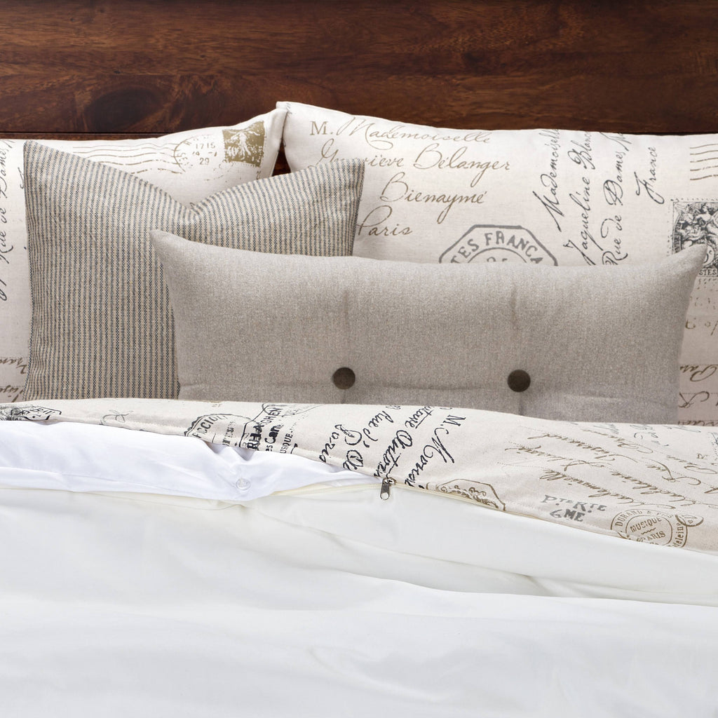 Linen Duvet Cover Set California King H412