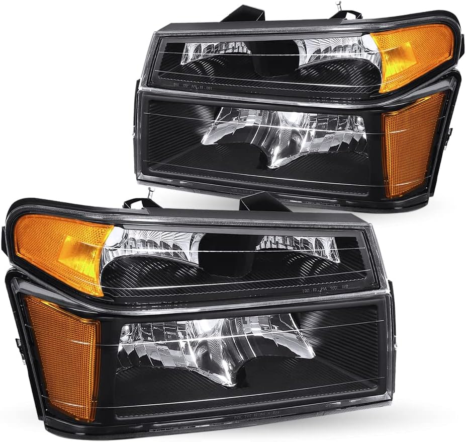 Chrome Housing Headlight Assembly Set W894