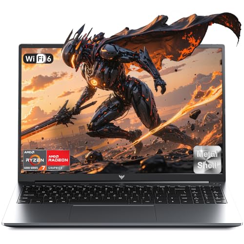 16-inch FHD AMD Ryzen 7 7735HS Laptop, 16GB DDR5 512GB NVMe SSD G5741