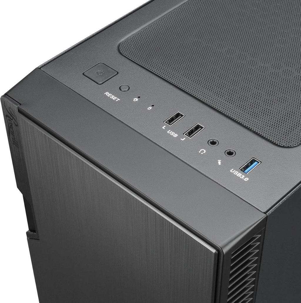 Micro ATX Mini Tower PC Case with 1 Pre-Installed Fan O1724