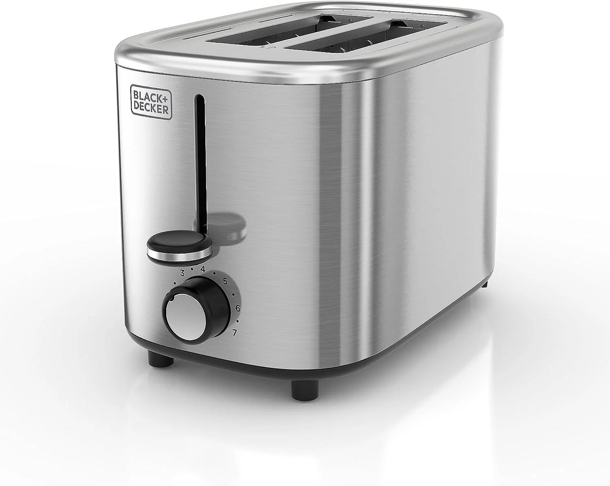 2-Slice Toaster with 7 Toast Shade Settings, Extra-Wide Slots, Stainless Steel O951