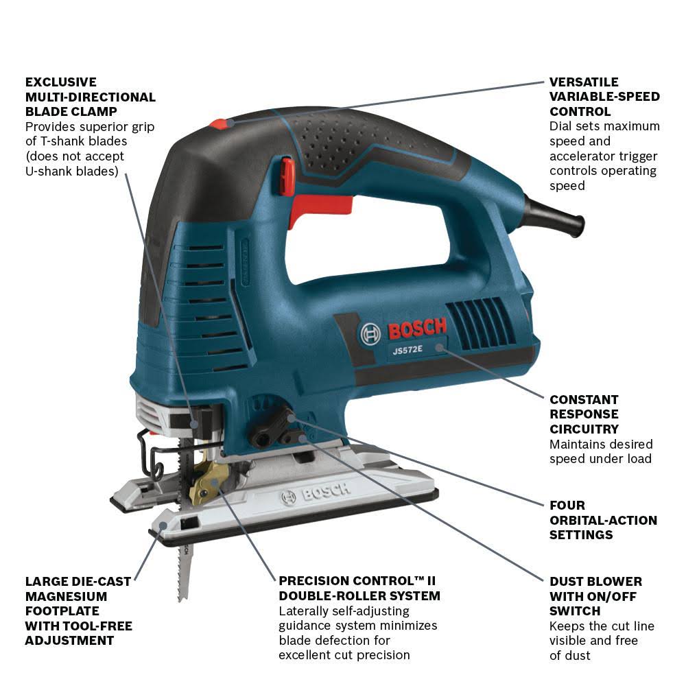 7.2 Amp Top Handle Jig Saw Kit W560427