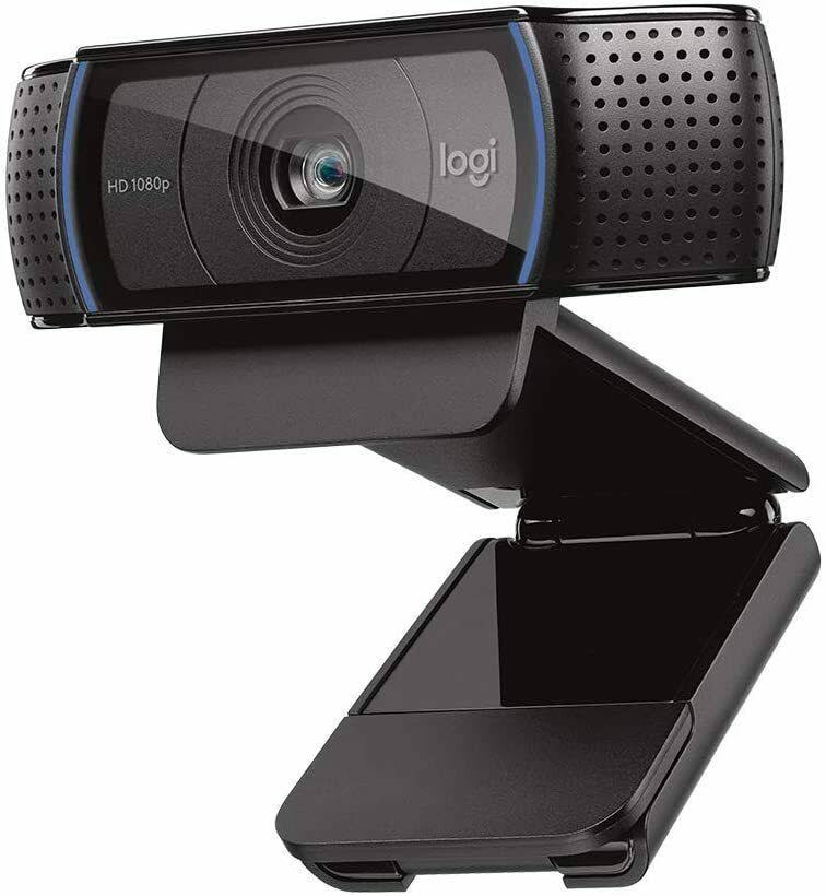 Black Full HD 1080p Auto Focus Webcam A1335