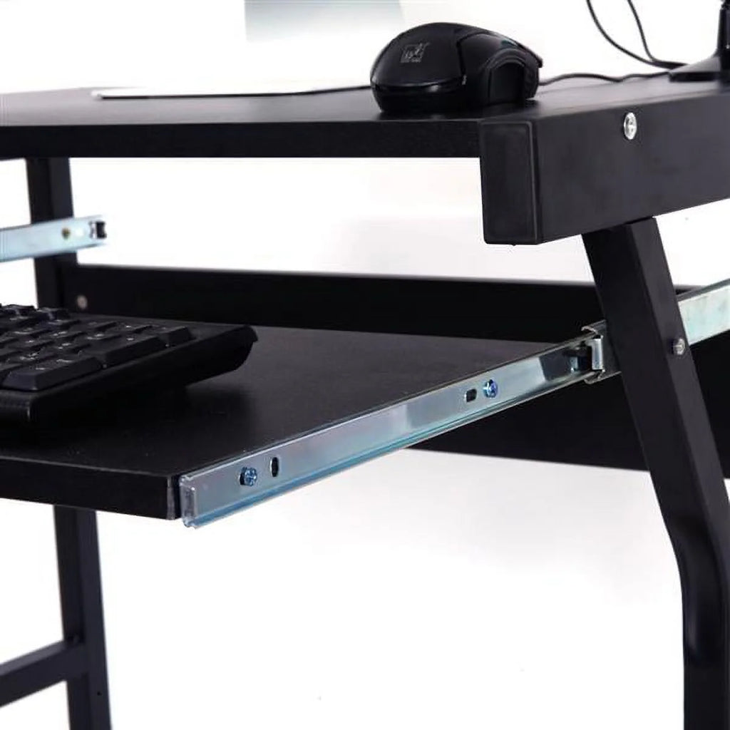 Black Lifting Computer Desk O23002