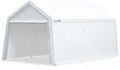 White 10'x20' Heavy Duty Car Canopy Garage X94636