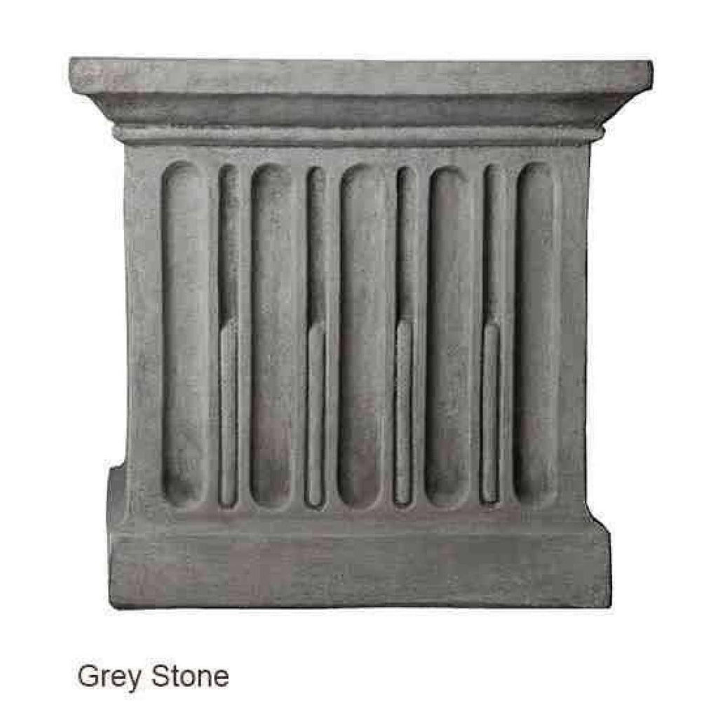 Aged Limestone Standing Lotus Buddha R704