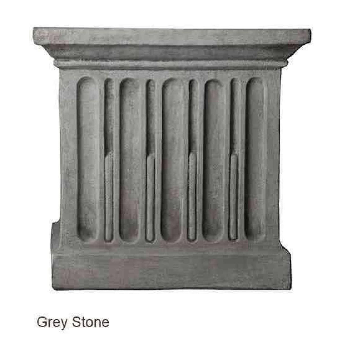 Aged Limestone Standing Lotus Buddha R704