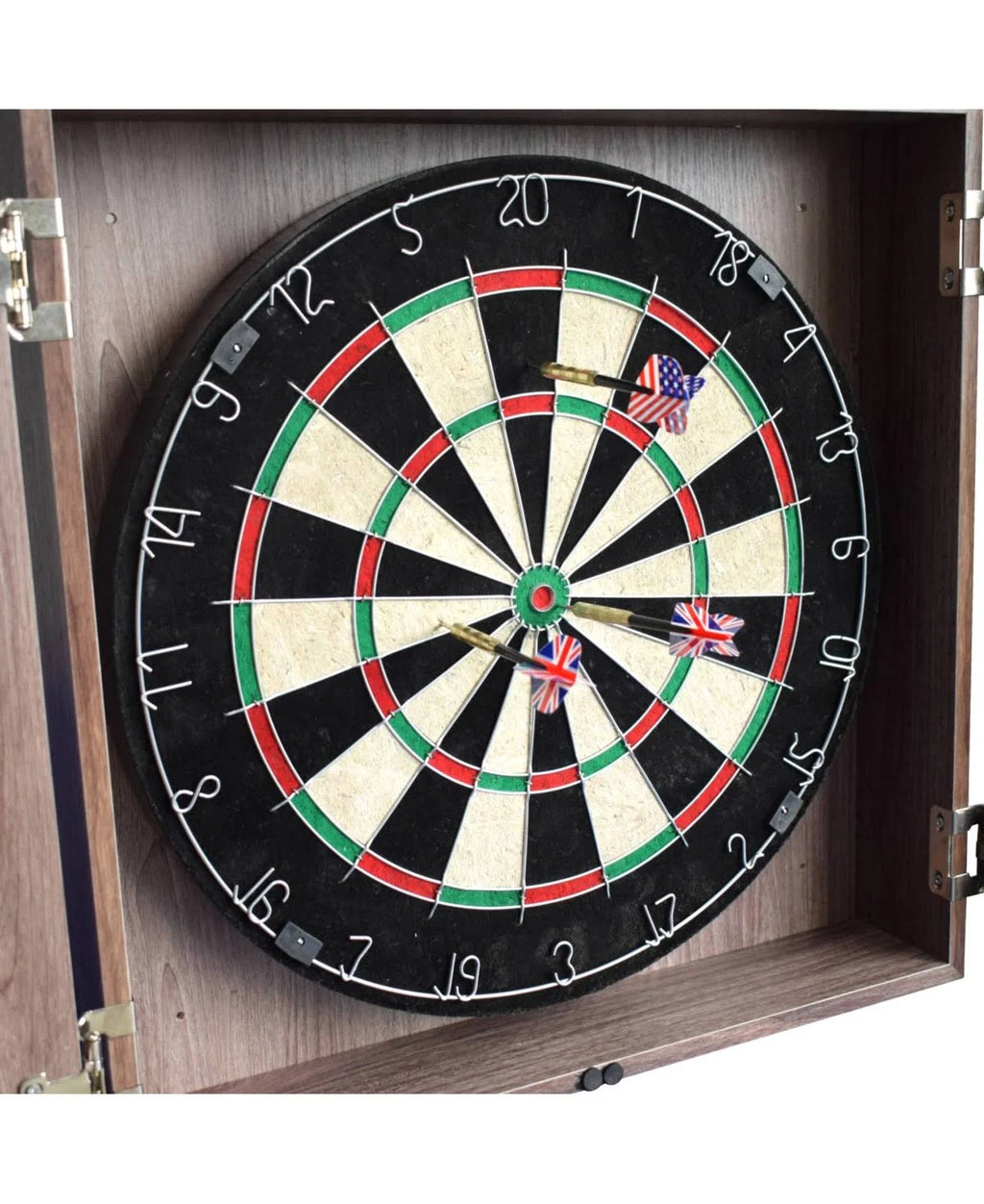 Dartboard & Cabinet Set B25602
