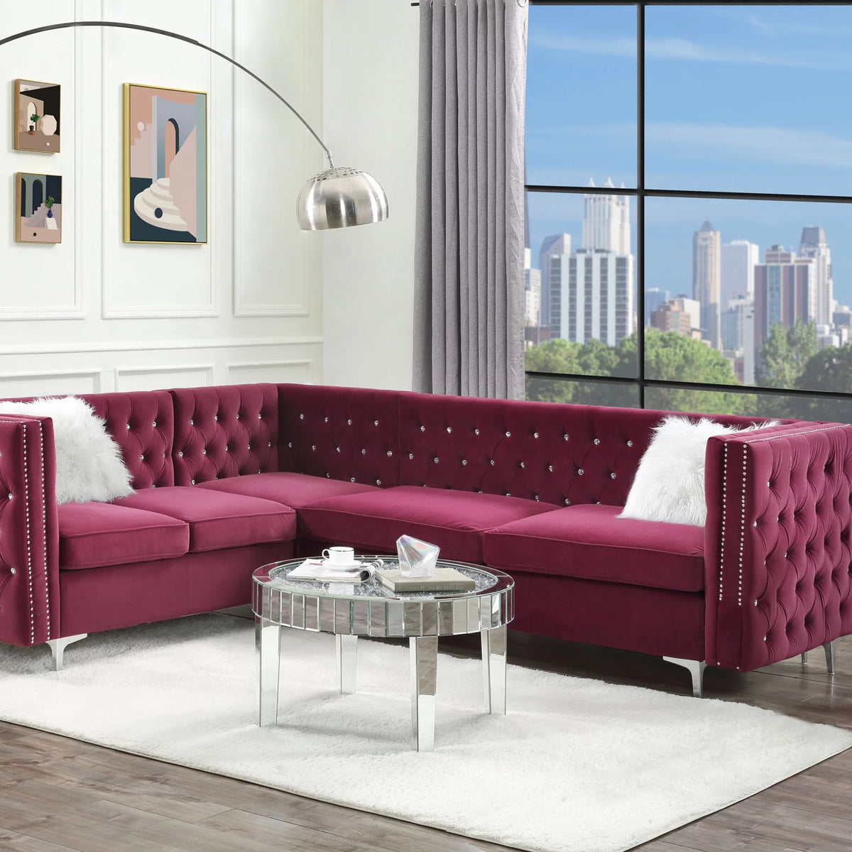 Burgundy Modular S253