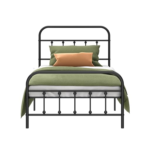 Full Heavy Duty Steel Slat Metal Bed Frame E36393
