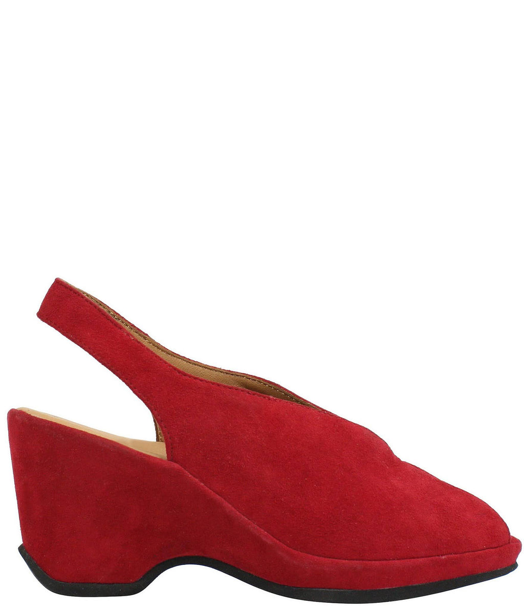 Suede Slingback Pumps E80726