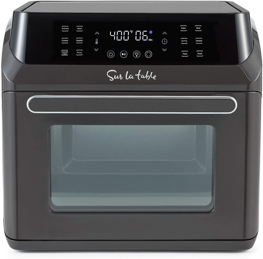 16 Qt Air Fryer Oven with 12 in 1 Functions, 7 accessories, Black Q16883
