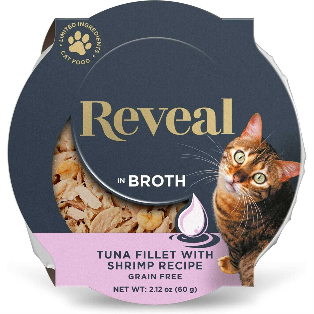 Wet Cat Food Tuna Fillet with Sea Bream in Broth E937
