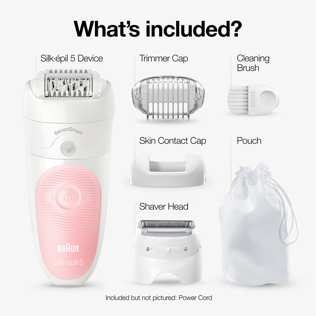 White Pink Epilator A226