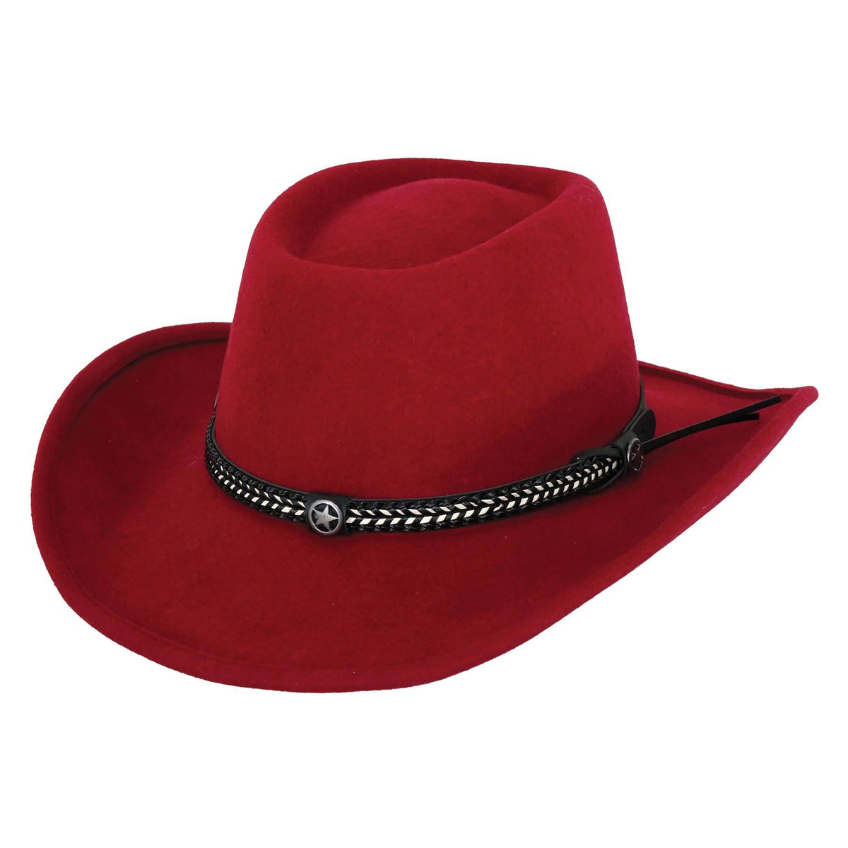 Red Australian Wool Hat X290