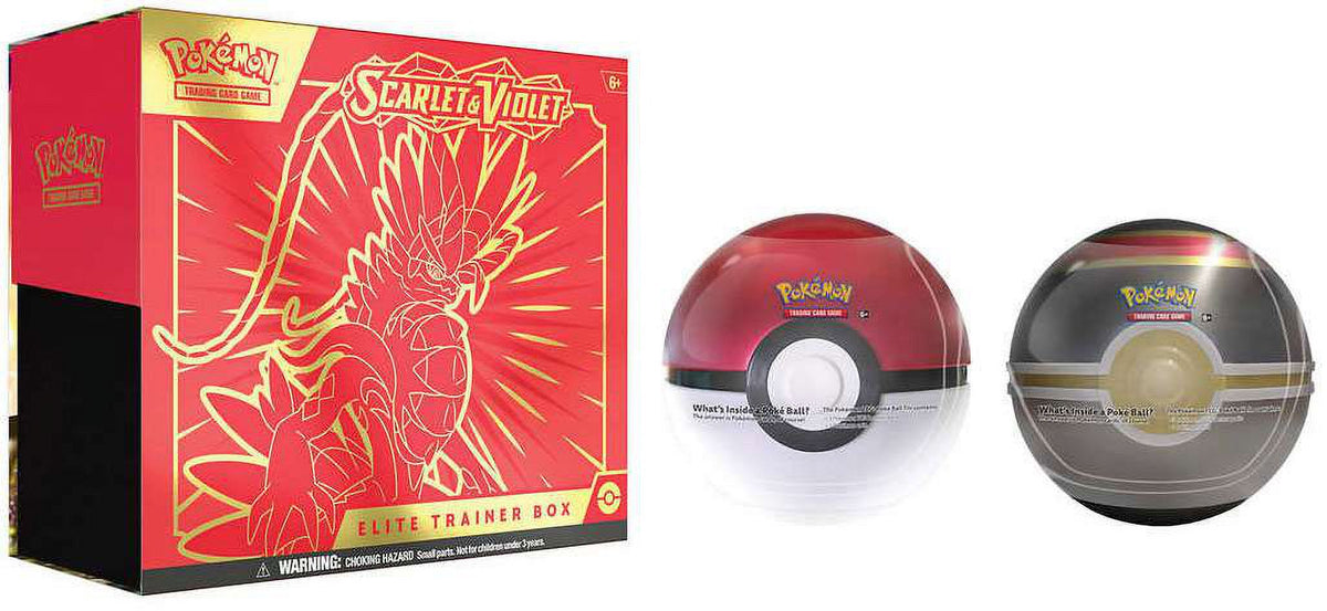 Elite Trainer Box with 2 Poke Balls Set V39495