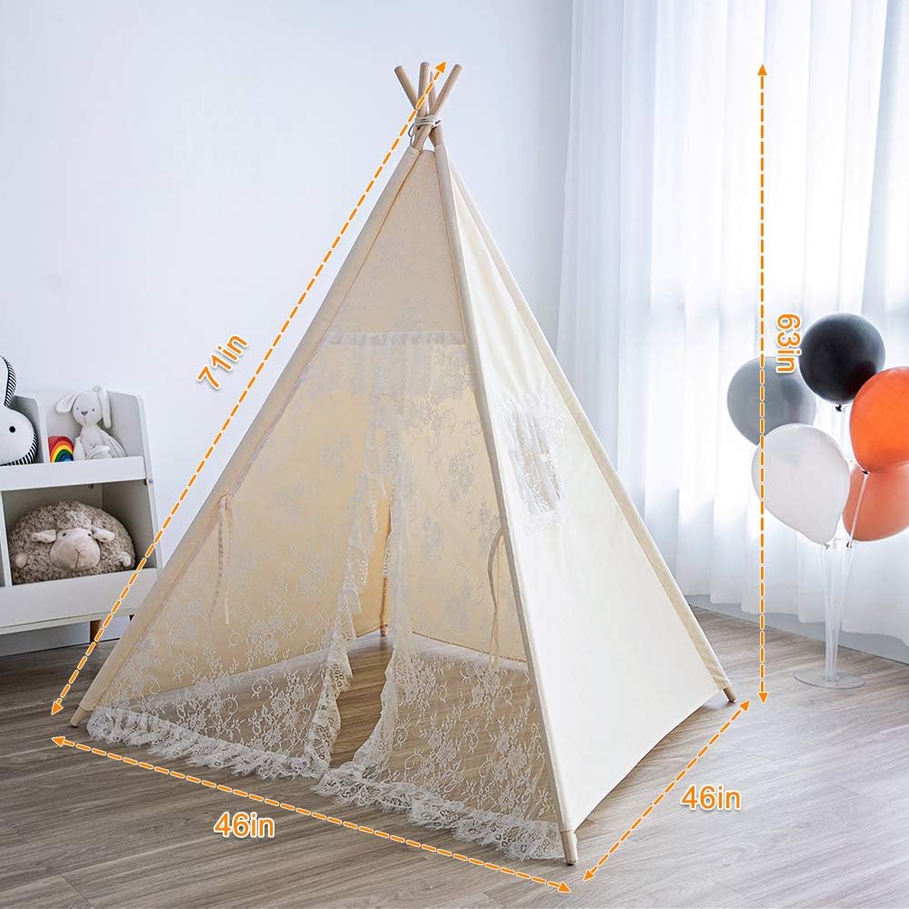 Kids Teepee Tent with Carry Case A93697