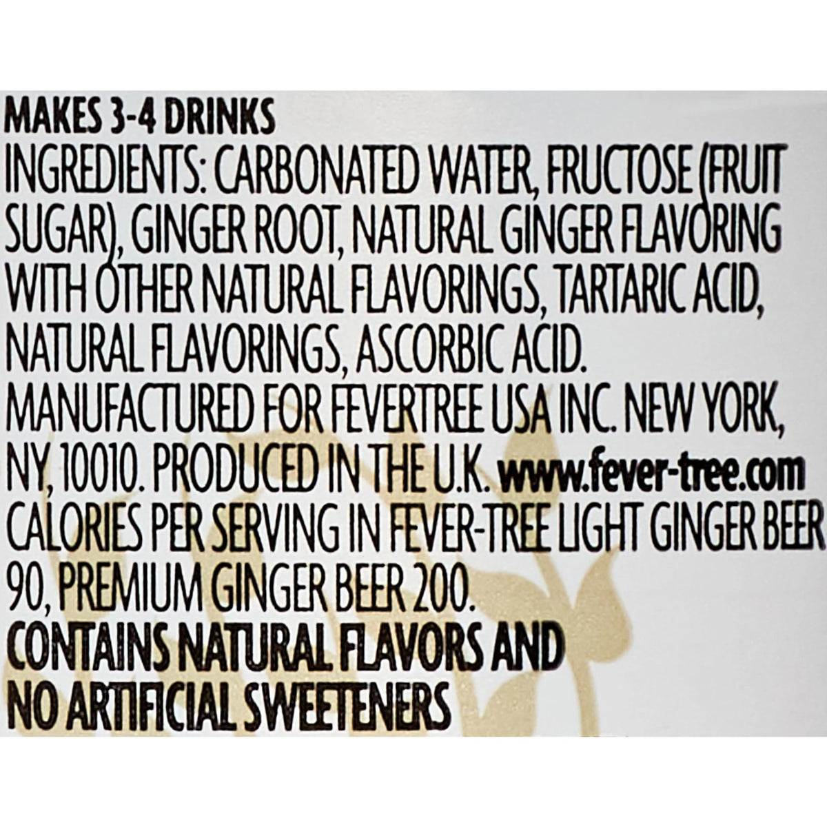 Light Ginger Beer, 16.9 fl oz Y347