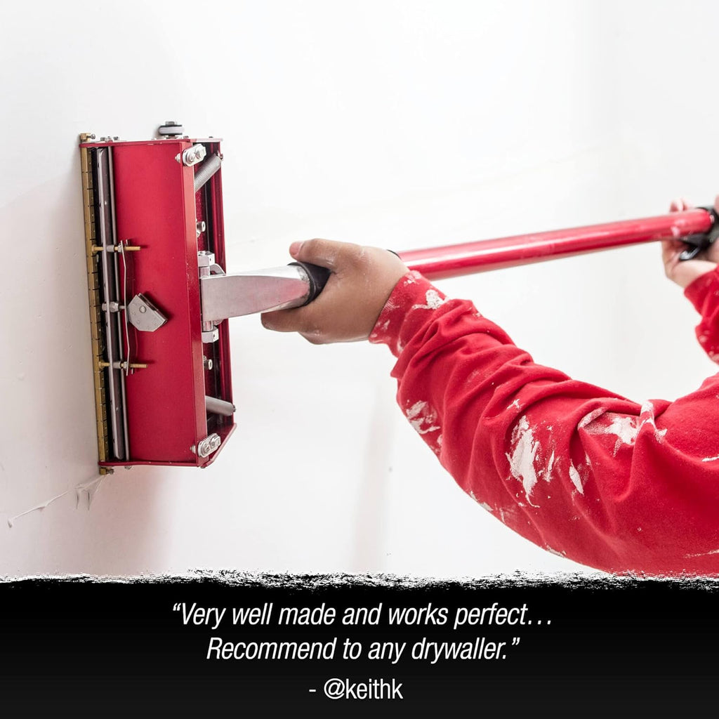 40" to 62" Anodized Aluminum Drywall Flat Box Extension Handle T232