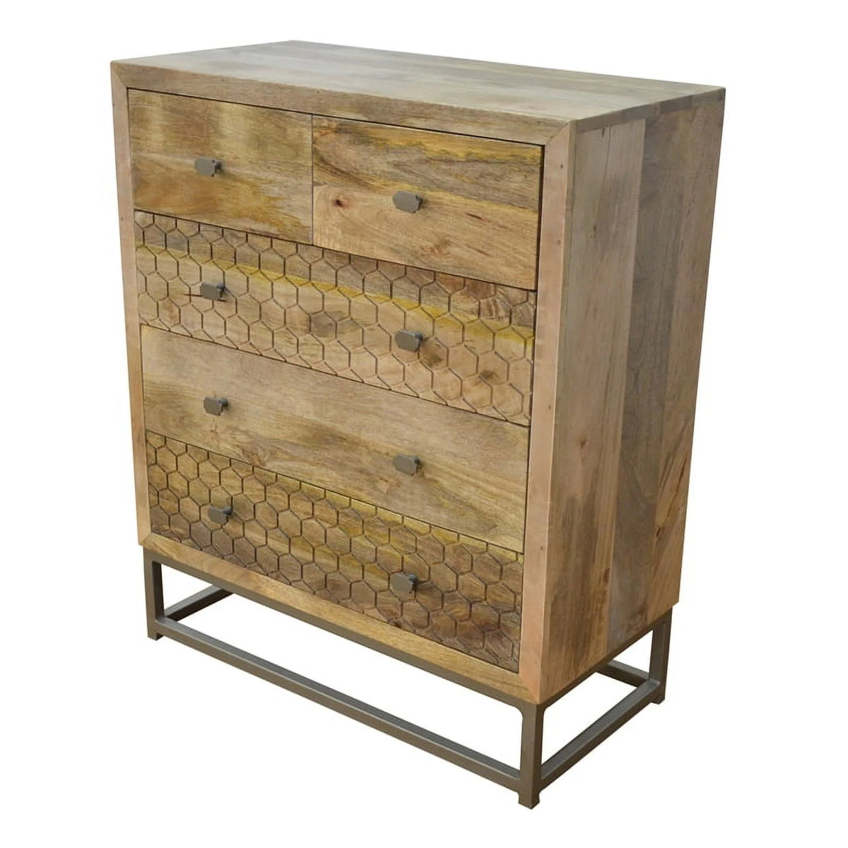 5 Drawer Solid Wood Dresser J58592