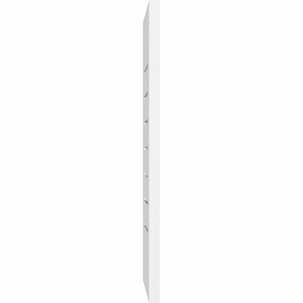 Vertical Surface Mount PVC Gable Vent O38566