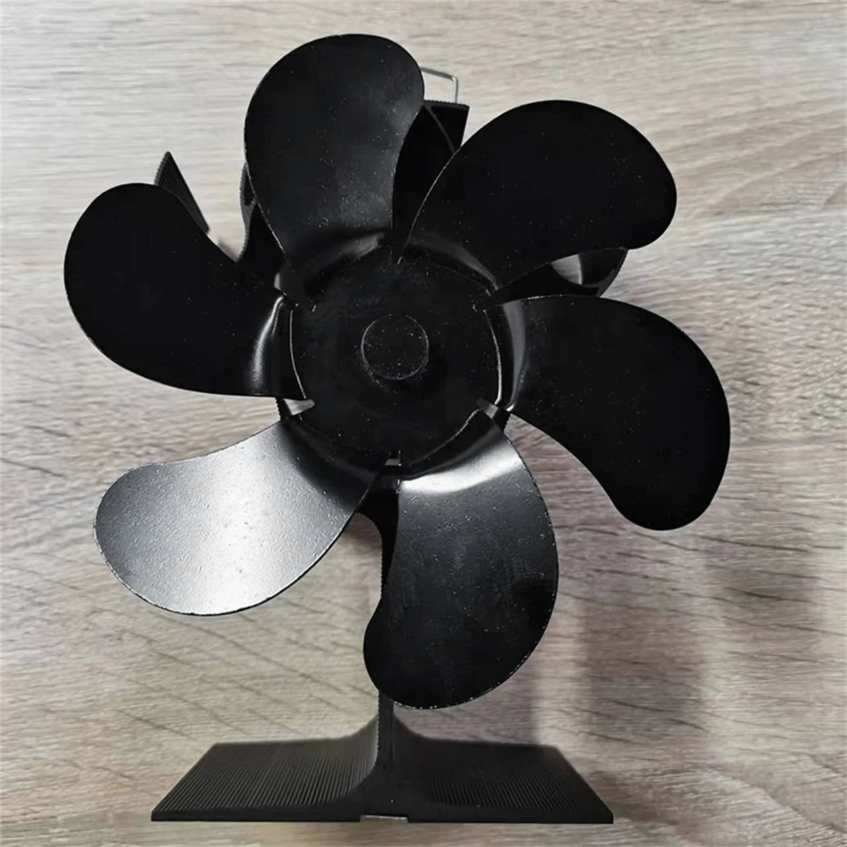 Wood Stove Fan 6 Blades Heat Powered A9312