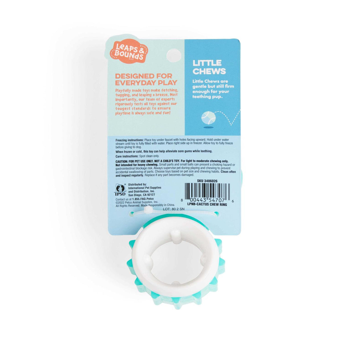 Cactus Chew Ring Dog Toy P77904
