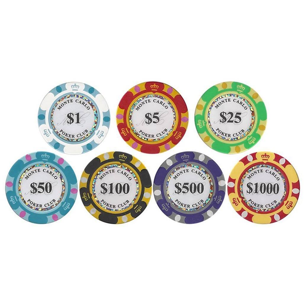 300 ct Aluminum Chip Set Z95450