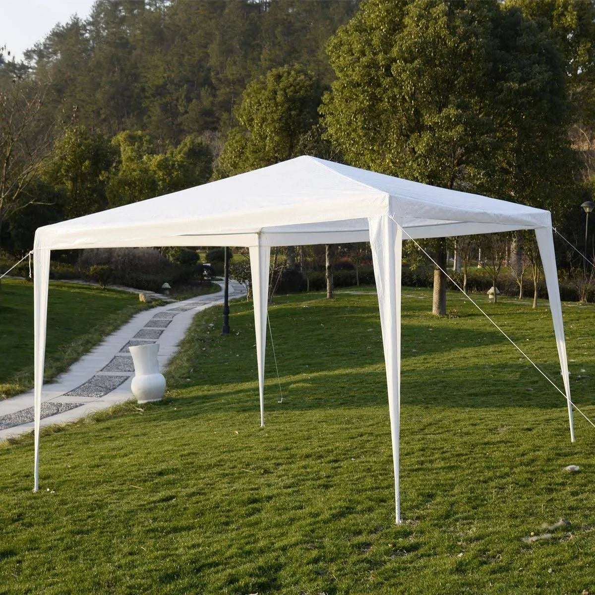 10x10 Heavy Duty Tent Canopy with Side Walls S14748
