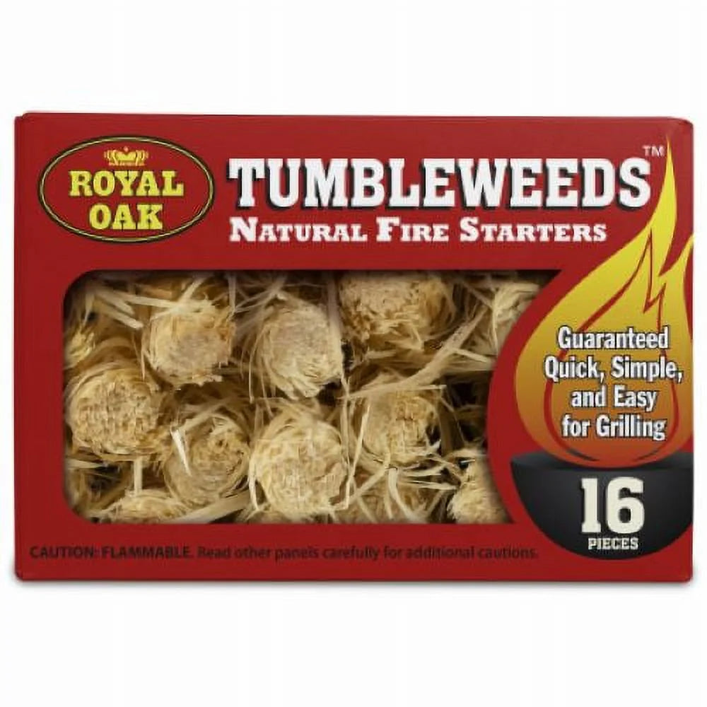 16-Count Pack of Tumbleweeds Fire Starter W84938