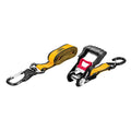2 Piece Ratchet Tie Down Set with Swivel Hook U363