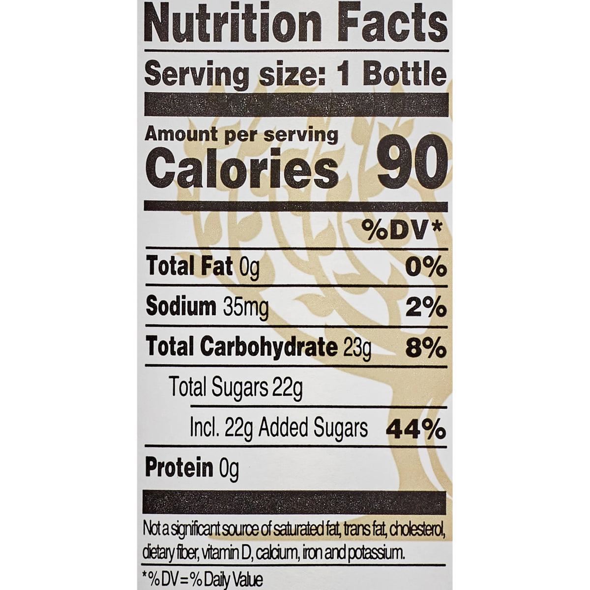 Light Ginger Beer, 16.9 fl oz Y347