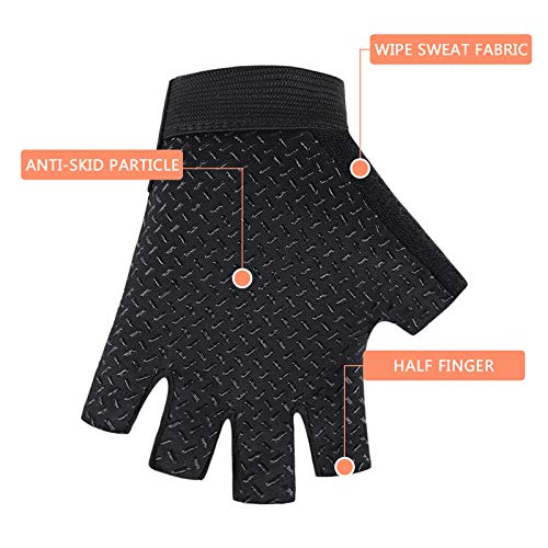 Kids Half Finger Cycling Gloves R545831