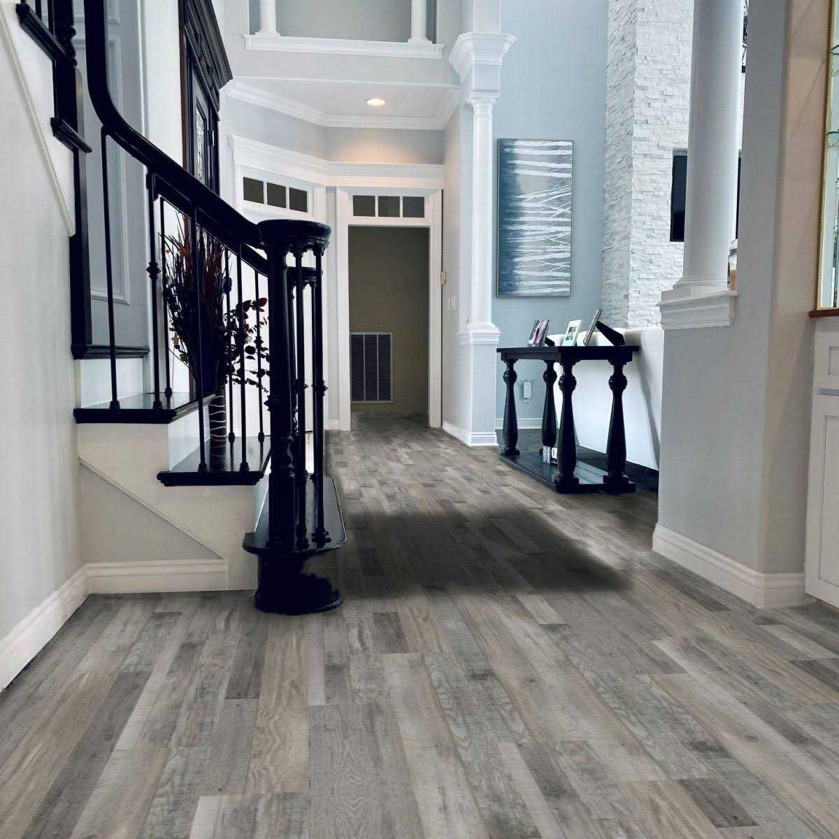 7 in. x 48 in. Rigid Core Luxury Vinyl Plank Flooring U8551