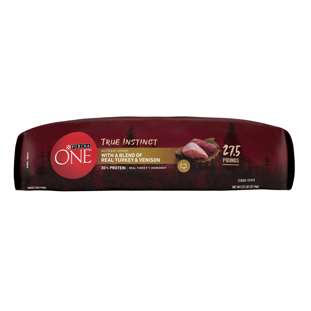 Natural Dry Dog Food with Real Turkey & Venison - 27.5lbs Z834