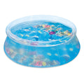 Transparent 8 ft 3D Above Ground Ring Pool R2493