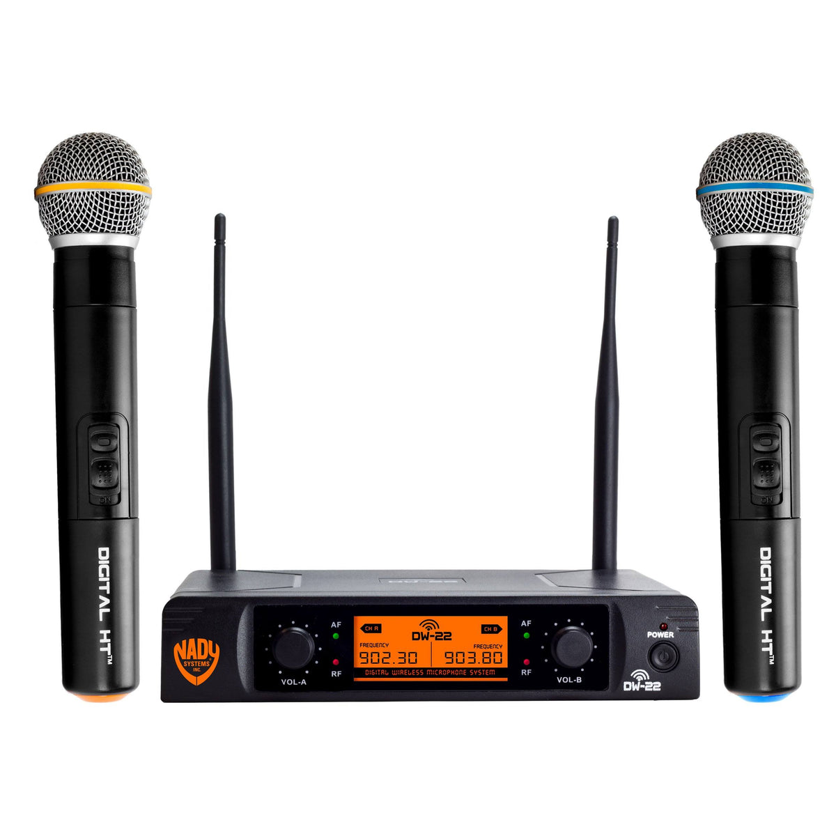 Dual Digital Wireless Handheld Microphone System P961760
