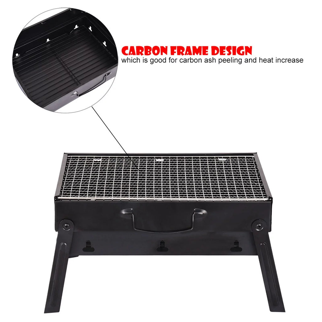 Folding Portable Charcoal BBQ Grill W2512