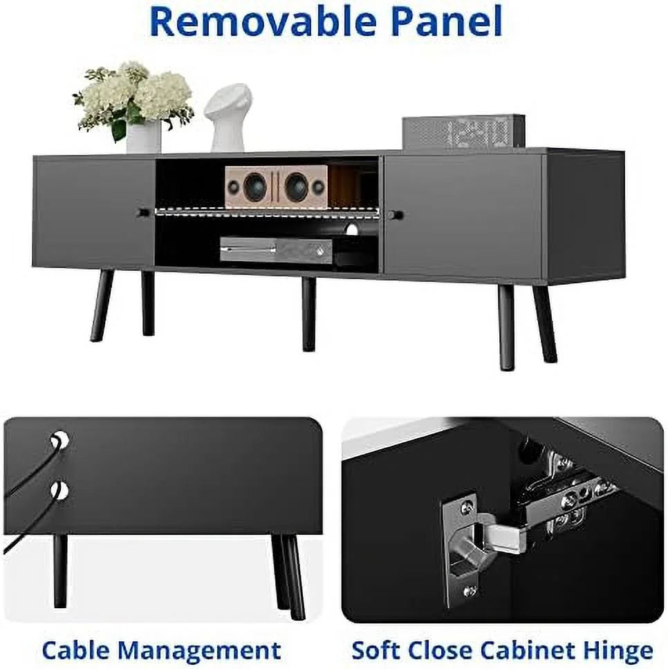 White Wooden TV Stand K33217