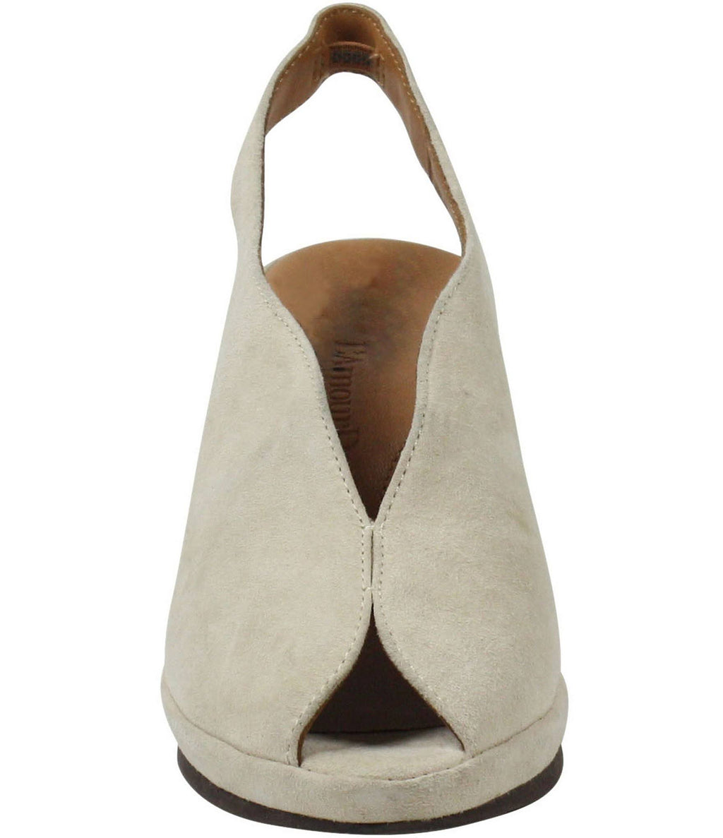 Suede Slingback Pumps E80726