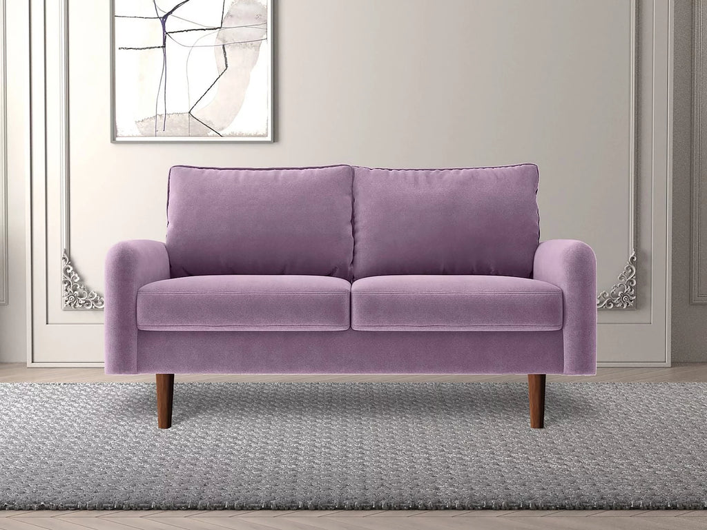 Lavender Pink Sectional Sofa A155