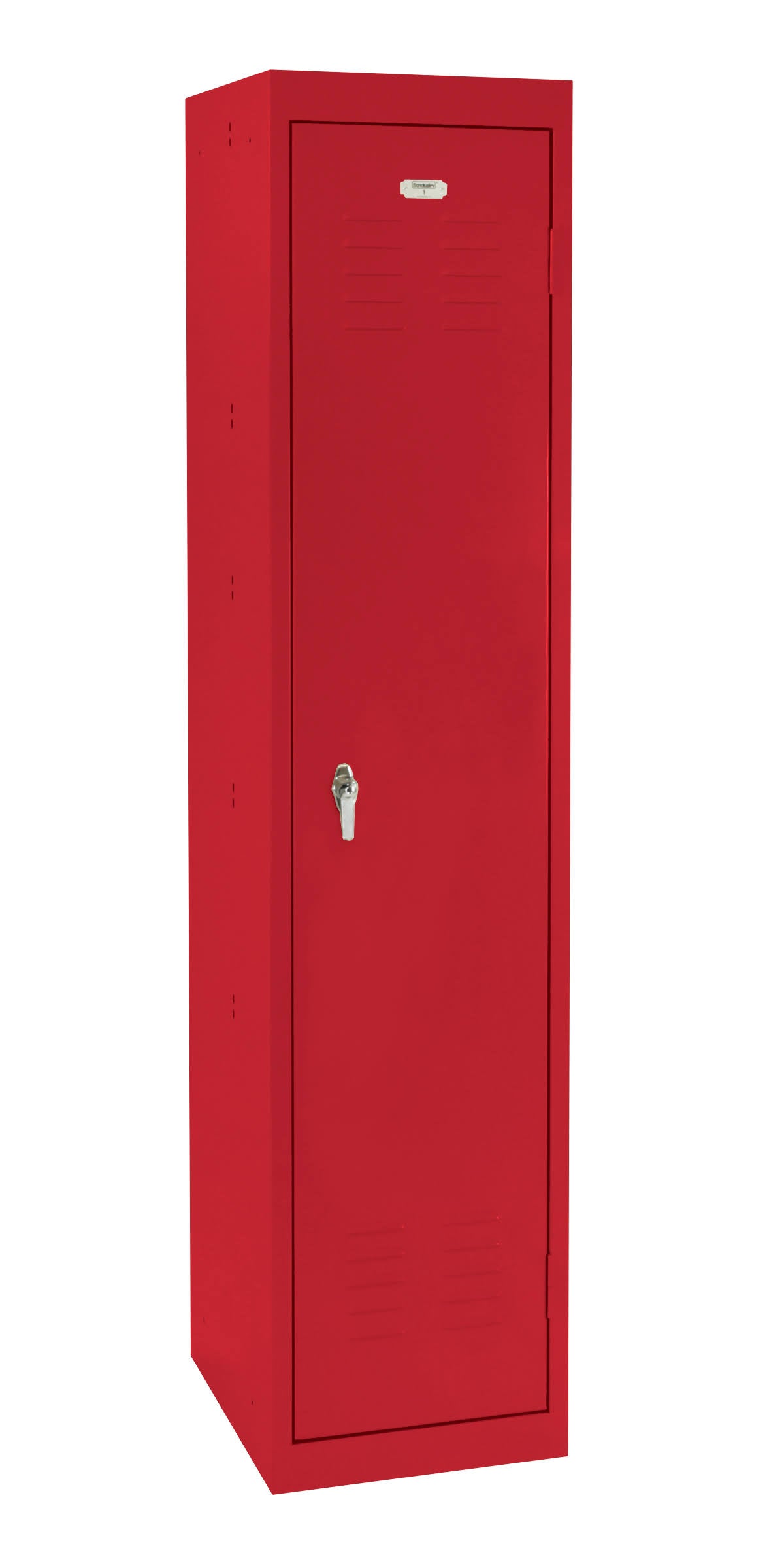 Red Single Tier Welded Storage Locker Y268933