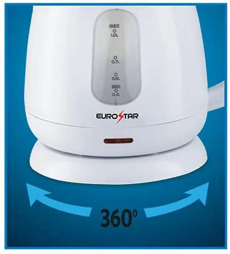 1.0L Plastic Electric Kettle D878418