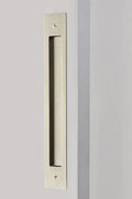Modern Rectangular Flush Pull Satin Nickel K5078