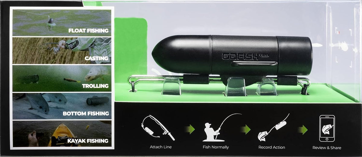 Black Wireless Underwater Fishing Camera N430