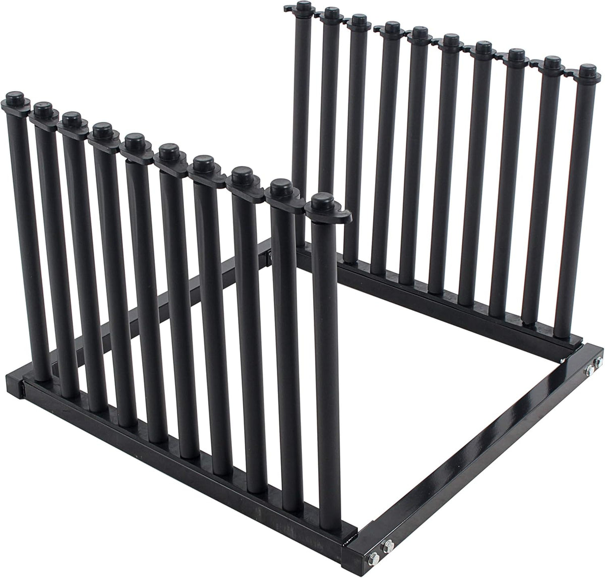 9 Slot Truck Bed Windshield Rack with Rubber Foam Pads E932084