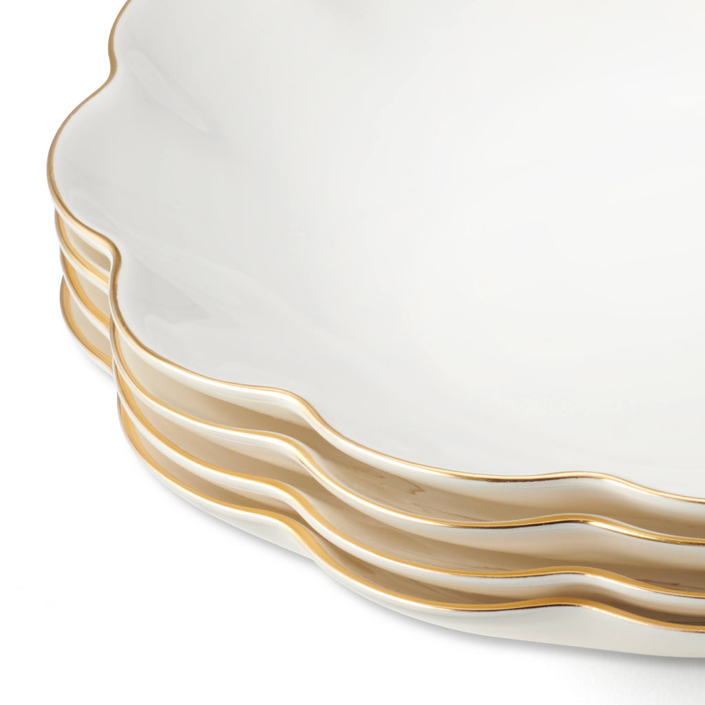 Set of 4 Appetizer Plate S42133